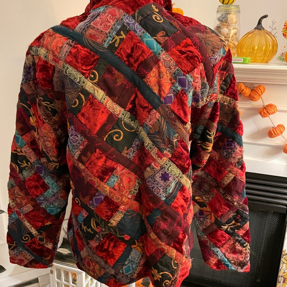 Coldwater Creek Patchwork Jacket - image 3